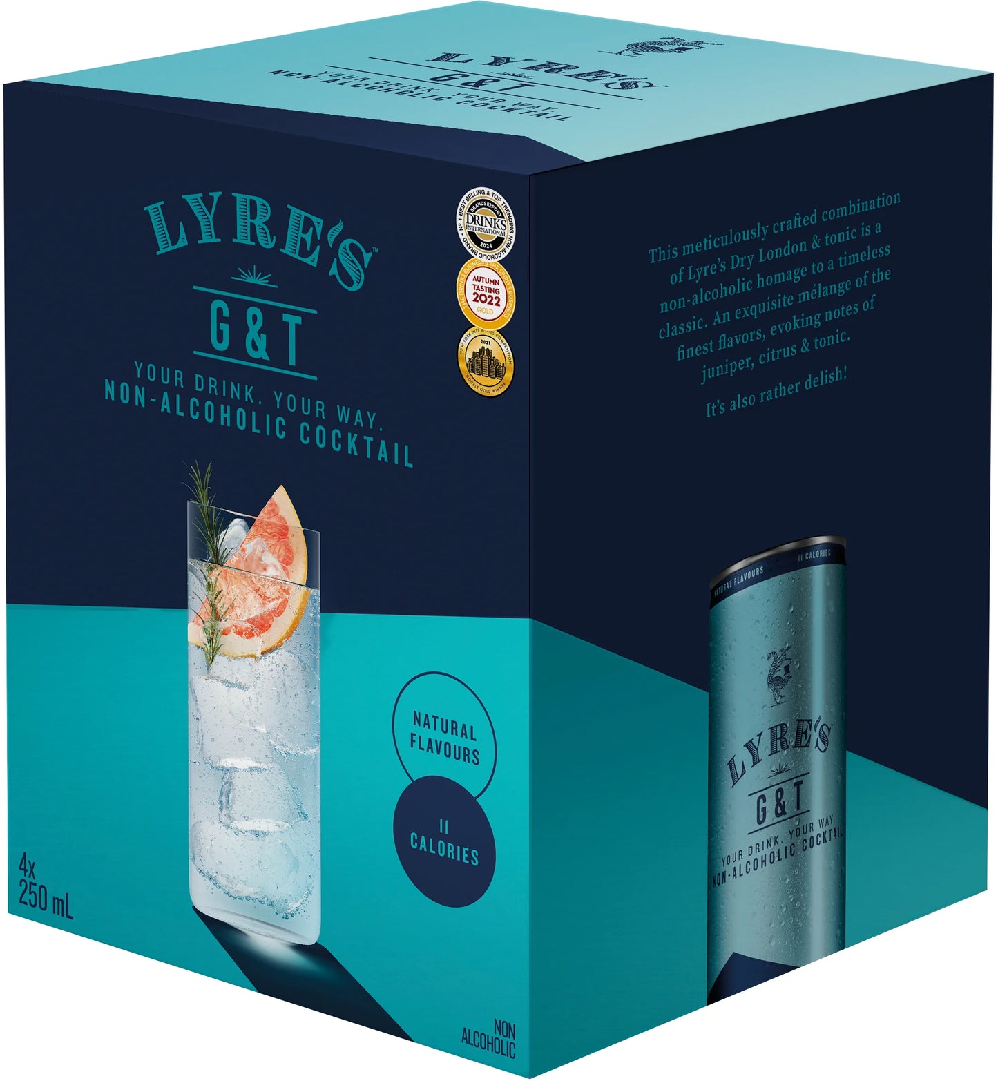 Lyre's Gin & Tonic 4-Pack