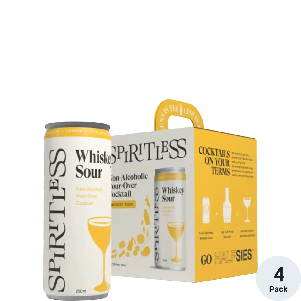 Spiritless Non-Alcoholic Whiskey Sour 4-Pack