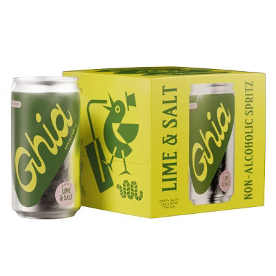 Ghia Le Spritz Lime & Salt 4-Pack
