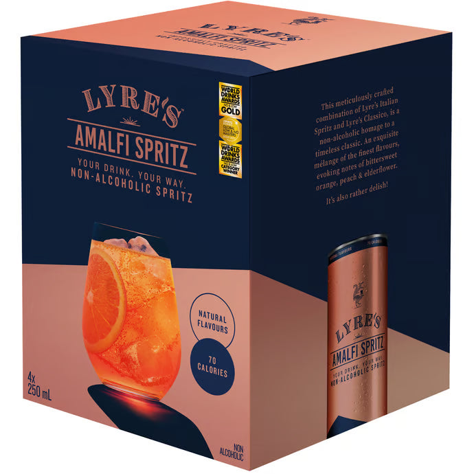 Lyre's Amalfi Spritz 4-Pack