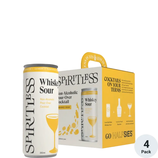 Spiritless Non-Alcoholic Whiskey Sour 4-Pack